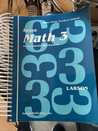 Saxon math home study - saxon,