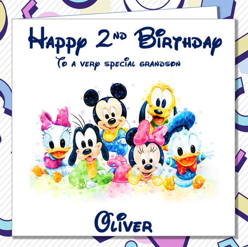 Personalised mickey mouse - mouse, &