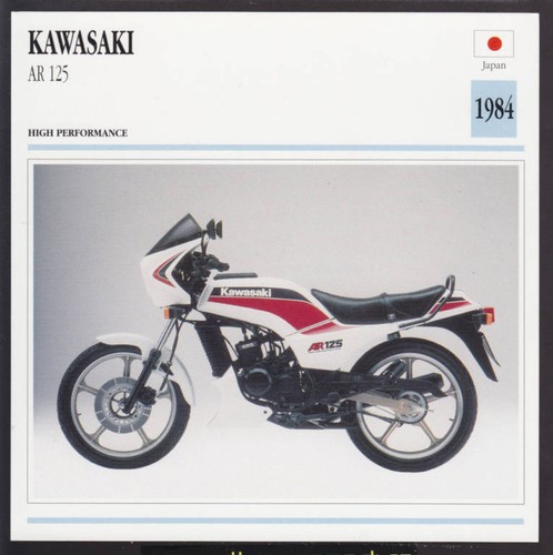 1984 kawasaki 125cc - ar, (123cc)