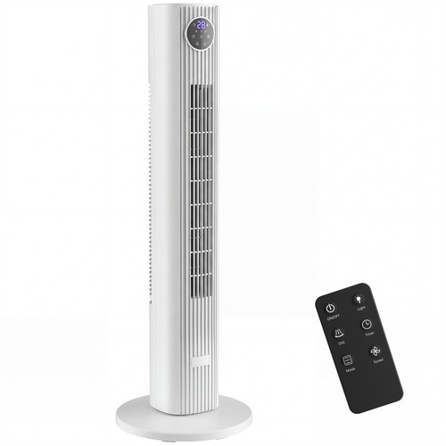 Homcom 28db tower fan for - 28db,