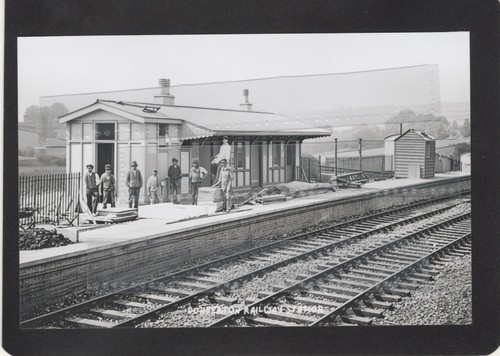 Dunkerton railway station - railway,