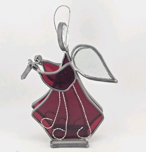 Angel suncatcher stained - angel, glass