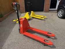 EP EPT18-EHJ Semi-Electric Hand Pump Pallet Truck. Fork Dimensions 560x1150mm.