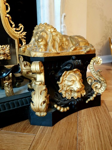 French empire cast iron - cast,