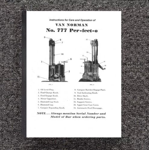 777 boring bar instructions - 777,