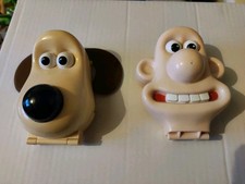Wallace and Gromit heads