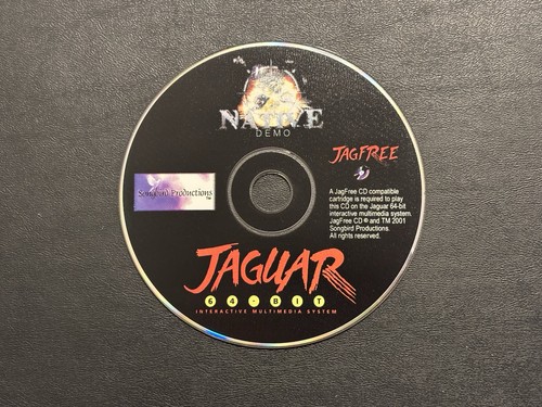 Native atari jaguar promo demo - atari,