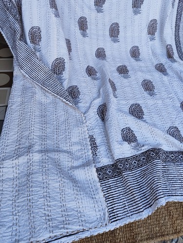 Indian handmade cotton kantha - indian,