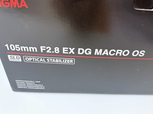 Sigma 105mm dg os - sigma,