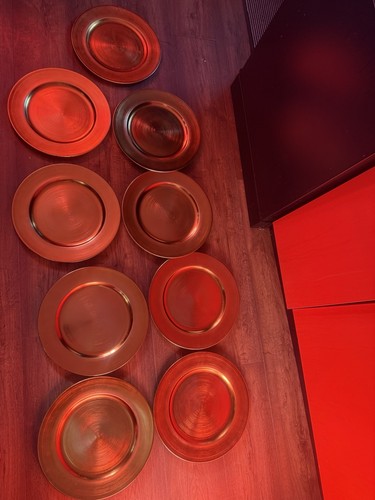 Reusable plastic plates - reusable,