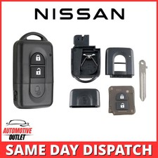 2 BUTTON KEY CASE FOR NISSAN
