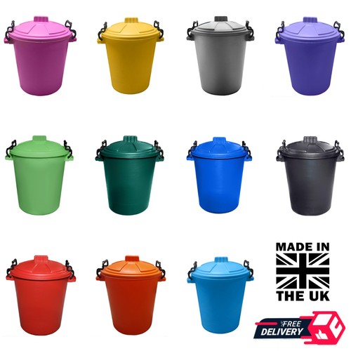 Coloured bin 50l litre - bin,