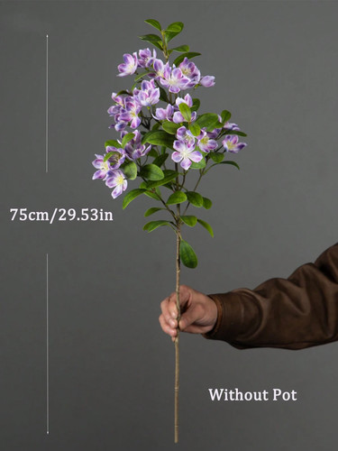 75cm artificial peach - artificial, blossom