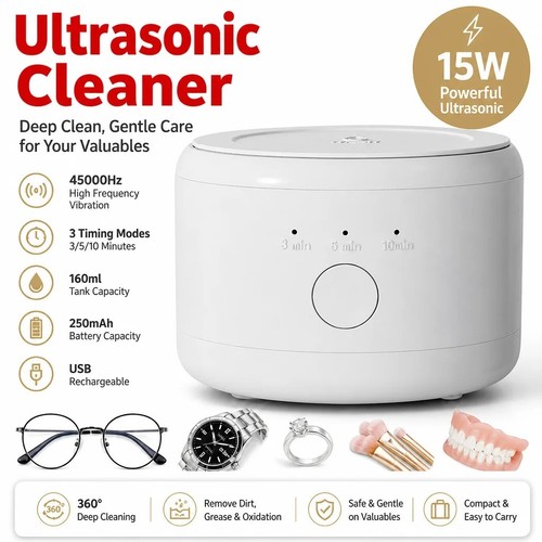 Ultrasonic retainer cleaner - ultrasonic,