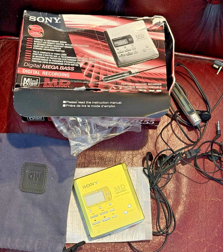 Sony r55 minidisc - sony,