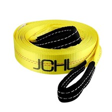 Recovery tow strap with - strap,