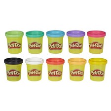 Play Doh 10 Pack of Non Toxic Modeling Compound 2 Ounce Cans Amazon Exclusive