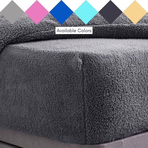 Teddy fleece fitted sheet - fleece,