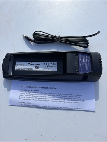 Scanreco 434 battery - 434, charger