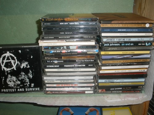 Job lot rock indie cds - lot,
