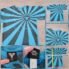 VTG Y2K Fallen Skate Footwear Shoes Mens M Medium Graphic Streetwear T Shirt