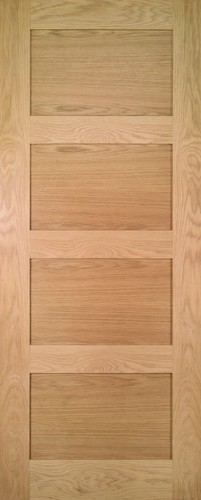 Solid oak door shaker 35mm - solid,