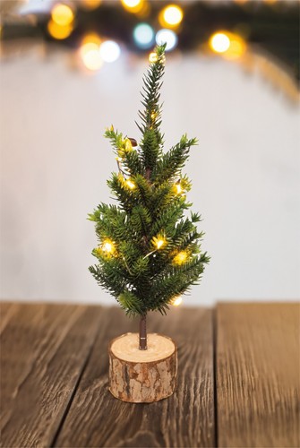 Mini christmas tree with - mini,