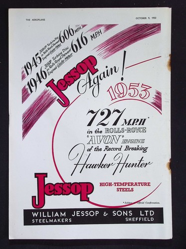 Original 1953 advert jessop - original,