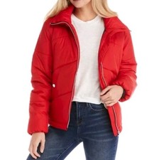 ME JANE RED PUFFER JACKET FROM