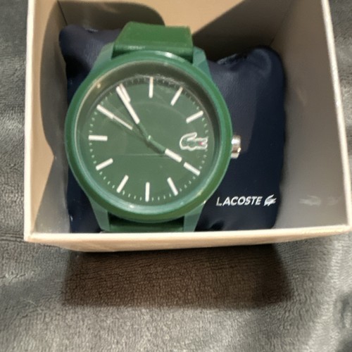Lacoste green analogue round - lacoste,