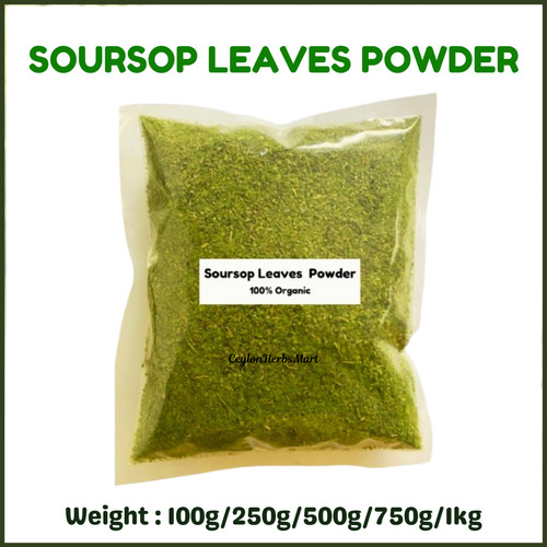 Soursop leaves powder organic - leaves,