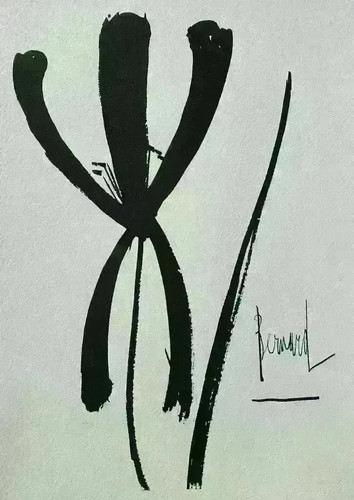 Bernard buffet engraving - bernard,