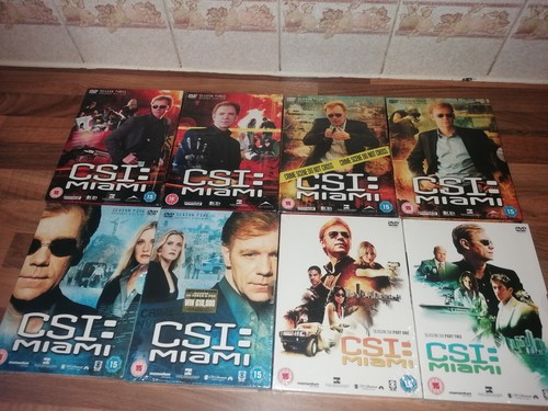 Csi miami seasons - 3-6, box