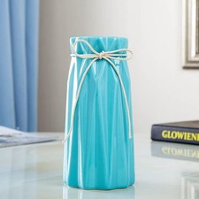 Blue Vase Ceramic Flower Pot