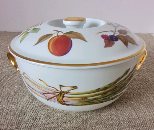Royal worcester evesham - evesham, gold