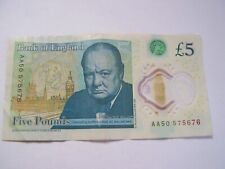 AA50 Bank Of England £5 Five