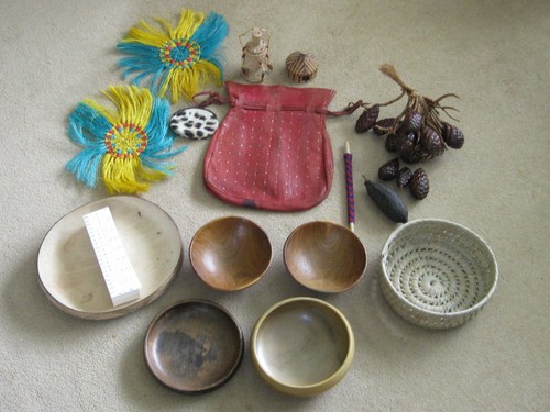 African art 1950s - african, hand