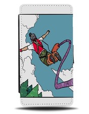 Bungee Jumper Flip Wallet Case