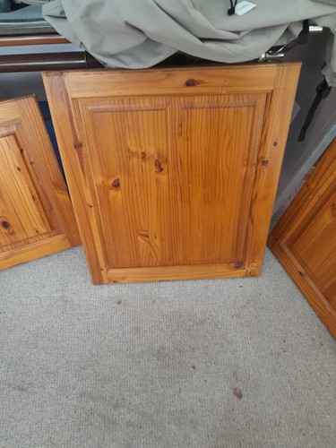 Solid pine kitchen cupboard - solid,