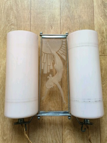 Vintage art deco double - vintage,