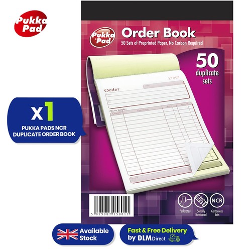 Order book carbonless - book,