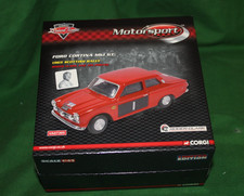 CORGI MOTORSPORT FORD CORTINA MKI GT 1965 RALLY ROGER CLARK  1/43 #VA07305