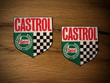 2x Castrol Stickers Old School