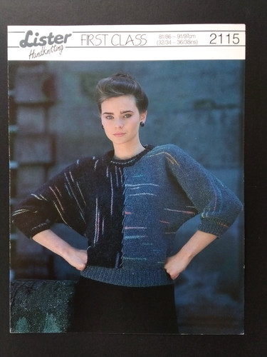 Lister knitting pattern 2115 - lister,