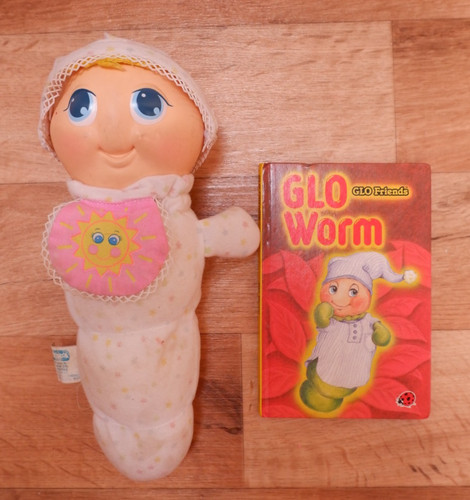Vintage glo worm playskool - glo,