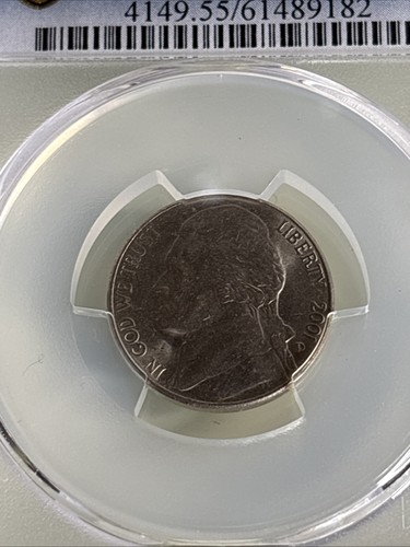 2001 jefferson nickel - nickel, 5c
