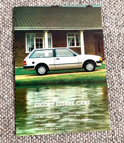 Ford escort estate frameable - escort,