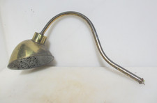 Vintage Brass Swan Neck Wall