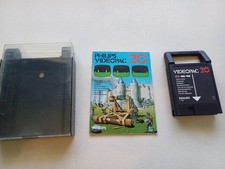 Philips Videopac 20. Philips Videopac G7000. Stone Sling. 1980. Tested. Vtg 