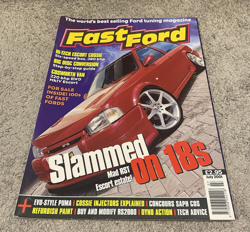 Fast ford magazine july 2001 - ford,